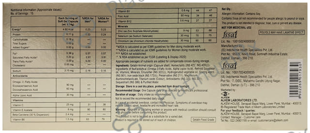 New A to Z Gold Capsule 15s