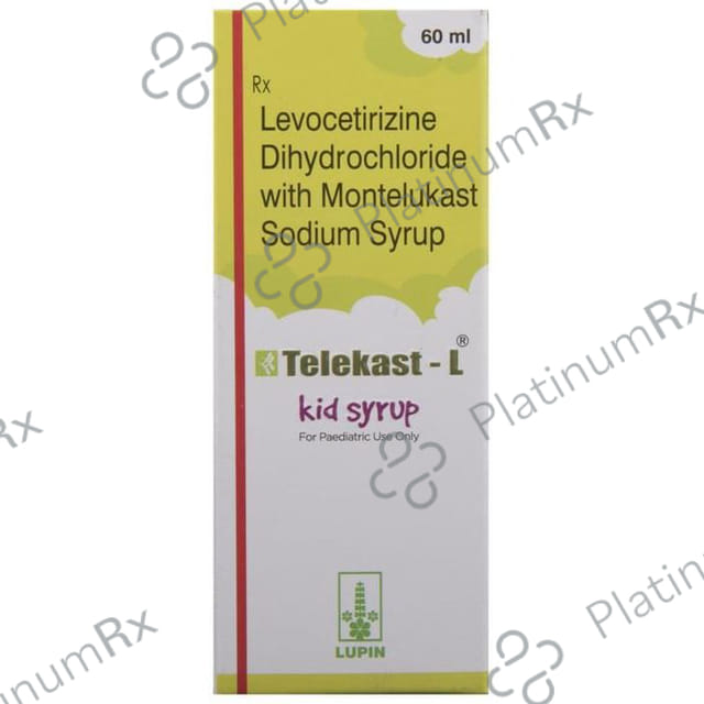 Telekast L Kid 2.5/4mg Syrup 60ml