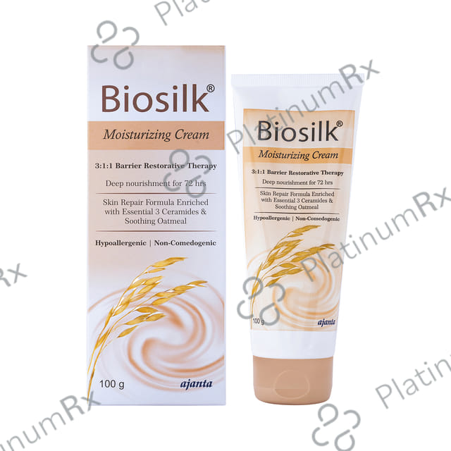Biosilk Moisturizing Cream Paraben Free