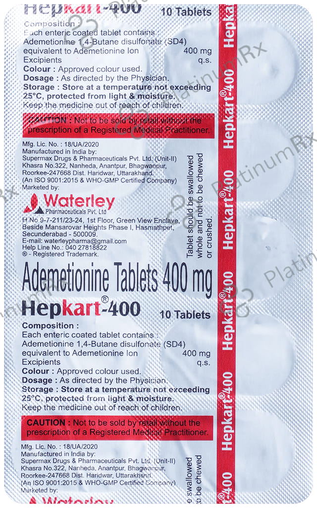 Hepkart 400mg Tablet 10s
