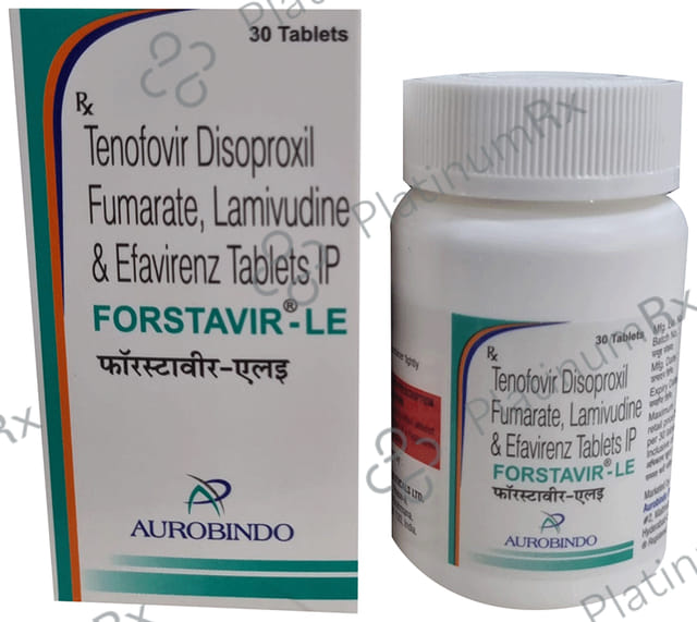 Forstavir-LE 300mg/300mg/600mg Tablet 30 tablets