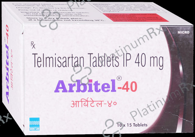 Arbitel 40mg Tablet 15s