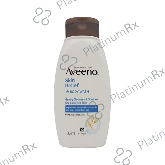 Aveeno Skin Relief Body Wash Fragrance Free 354ml