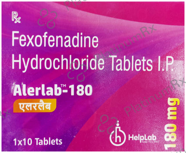 Alerlab 180mg Tablet 10s