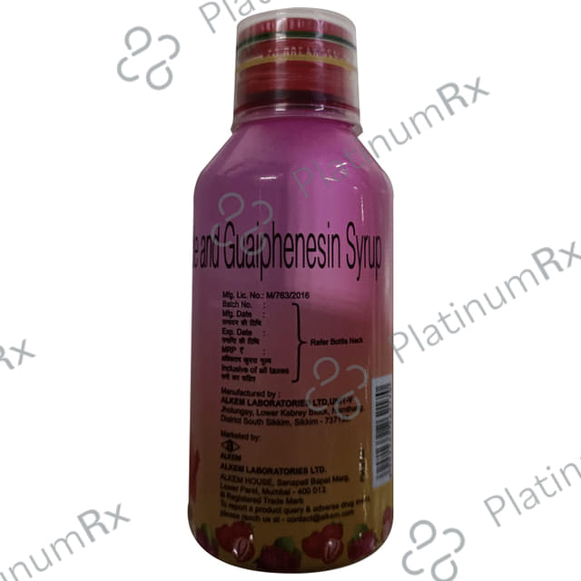 Xpect LS Strawberry Raspberry Menthol Sugar Free Expectorant 100ml