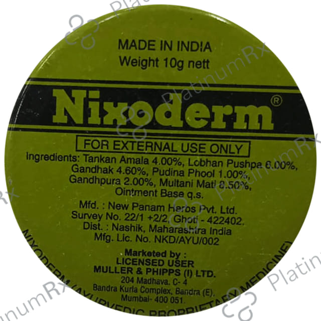 Nixoderm 0.3% Ointment 20 gm
