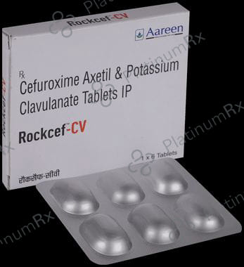 Rockcef CV T500/125mg Tablet 6S