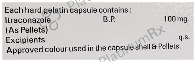 Itrasog 100mg Capsule 10s