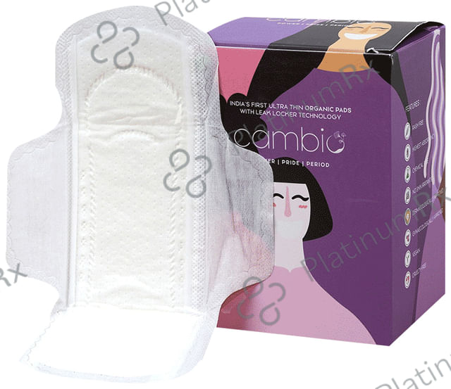 Cambio 100% Cotton Sanitary Pads Heavy Flow 36 pads