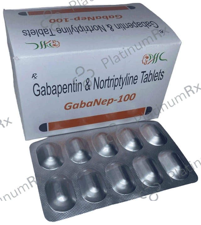 Gabanep 100/10mg Tablet 10s