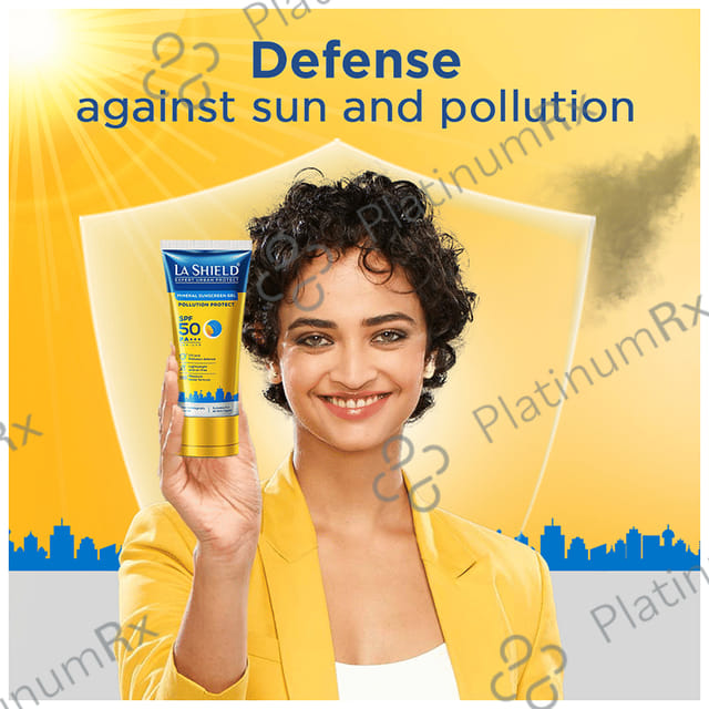 La Shield Expert Urban Protect Mineral Sunscreen SPF 50 PA+++ Gel 50gm