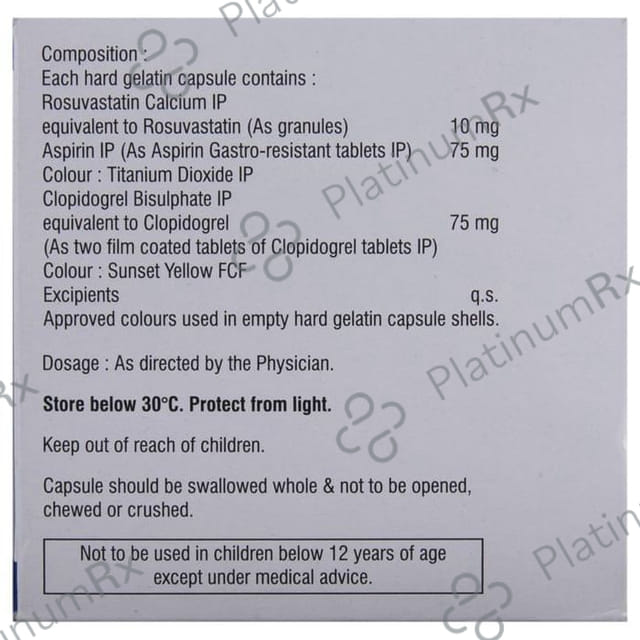 Revostat Gold 10mg Capsule