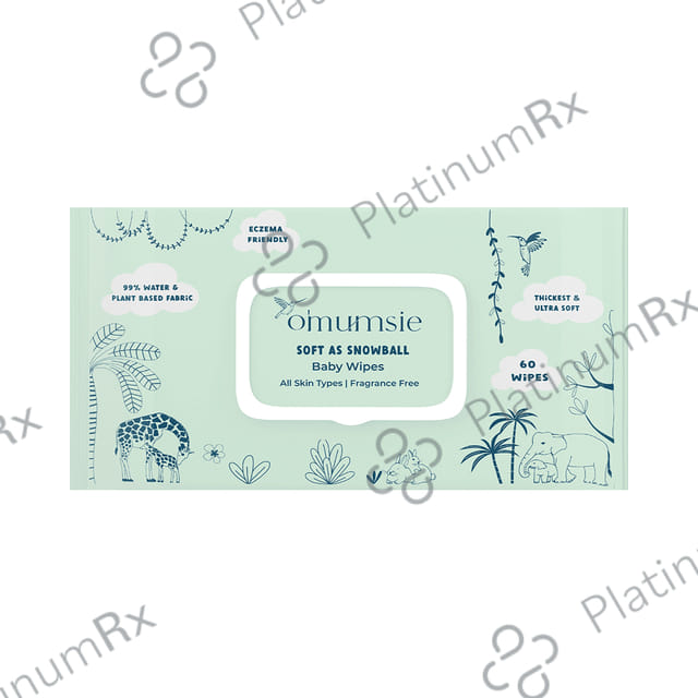 O'mumsie Soft as Snowball Baby Wipes
