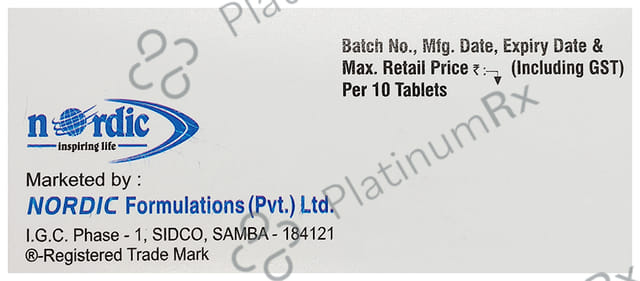 Spido 100mg Tablet DT