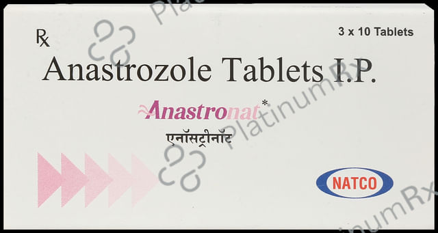 Anastronat 1mg Tablet 10 Tablet
