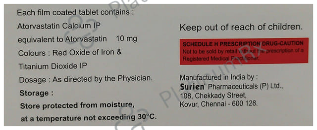 Aova 10mg Tablet 10s