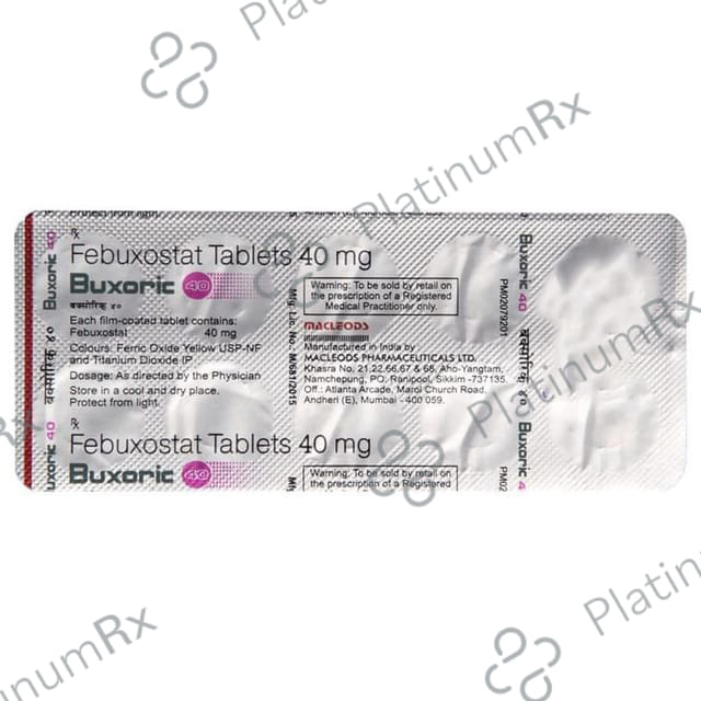 Buxoric 40mg Tablet 10s