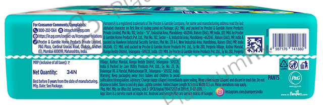 Pampers All-Round Protection Anti Rash Blanket NB Lotion with Aloe Vera