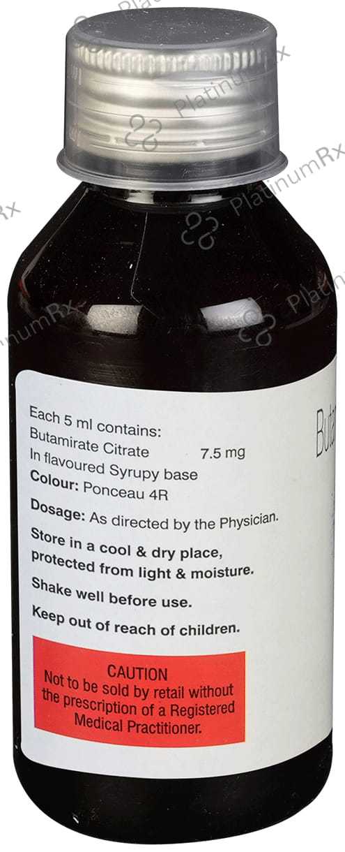 Butadryl 7.5mg Strawberry Syrup 100ml
