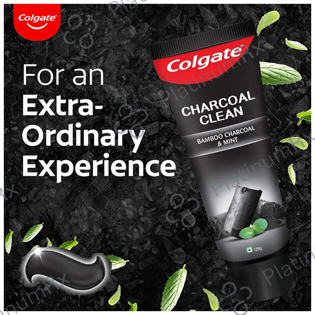 Colgate Charcoal Clean Gel 120gm