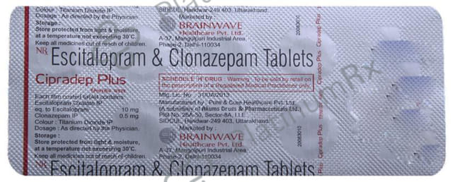 Cipradep Plus Tablet