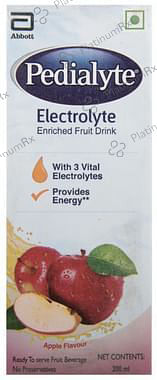 Pedialyte Electrolyte Enriched Fruit Drink Apple