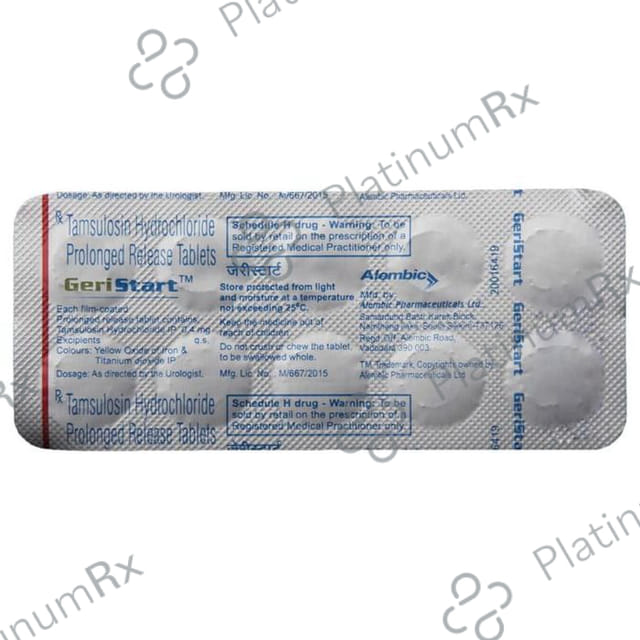 Geristart PR 0.4mg Tablet 10s