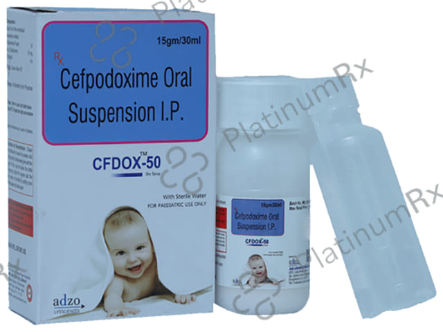Cfdox 50mg Dry Syrup 30ml