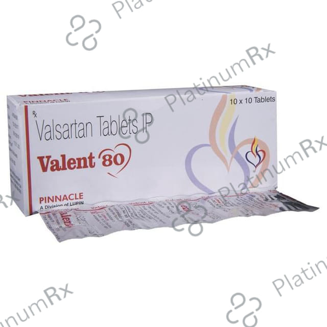 Valent 80mg Tablet 10s