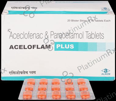 Aceloflam Plus 100/325mg Tablet 15s