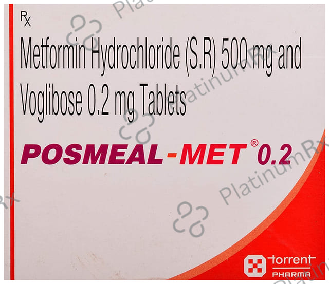 Posmeal-Met 0.2 Tablet SR