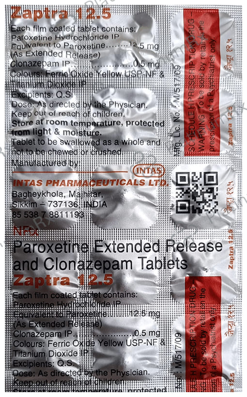 Zaptra 12.5/0.5mg Capsule