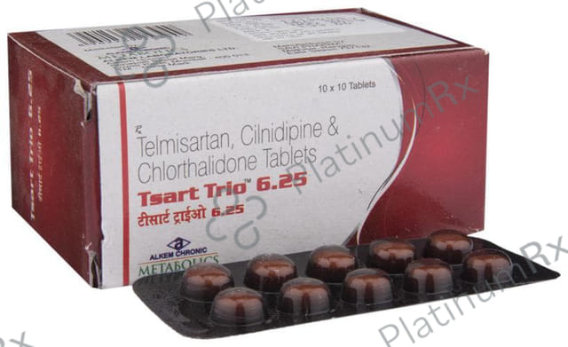 Tsart Trio 40/10/6.25mg Tablet 10s