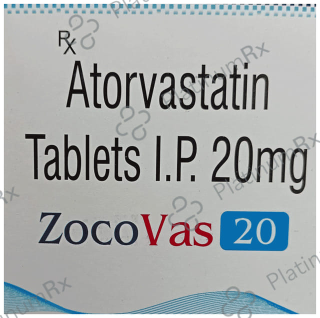 Zocovas 20mg Tablet