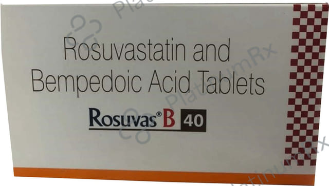Rosuvas B 180/20mg Tablet 10s