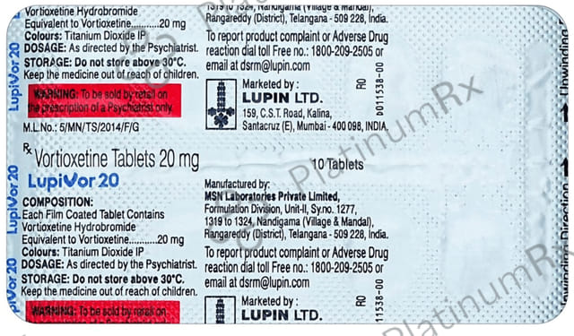 Lupivor 20mg Tablet