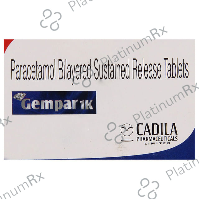 Gempar 1K 1000mg Tablet 10s