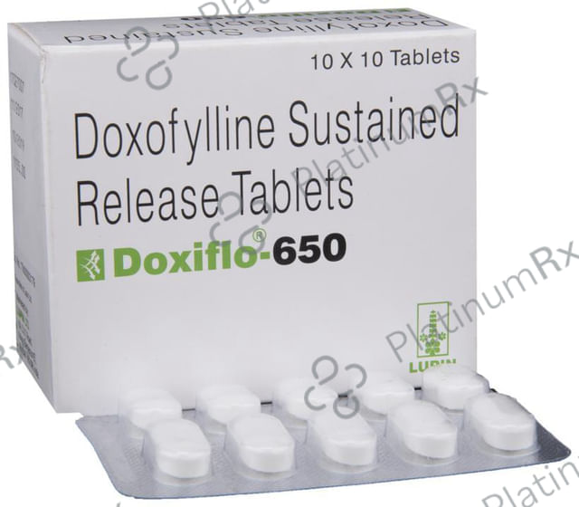 Doxiflo 650mg Tablet SR 10s