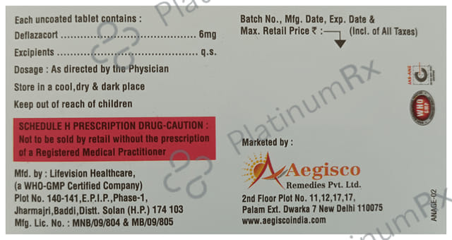 Maxidef 6mg Tablet 10s