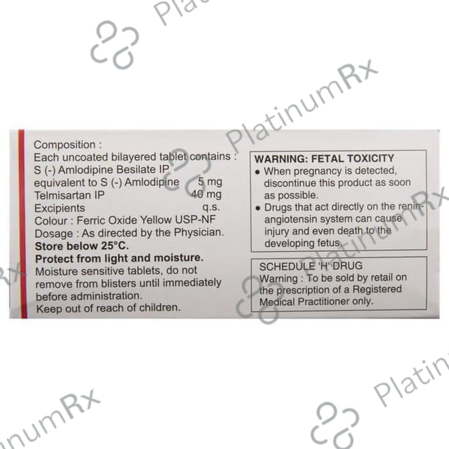 Temsan AM 5/40mg Tablet 15s