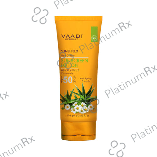 Vaadi Herbals Sunscreen SPF 50 Lotion 110ml
