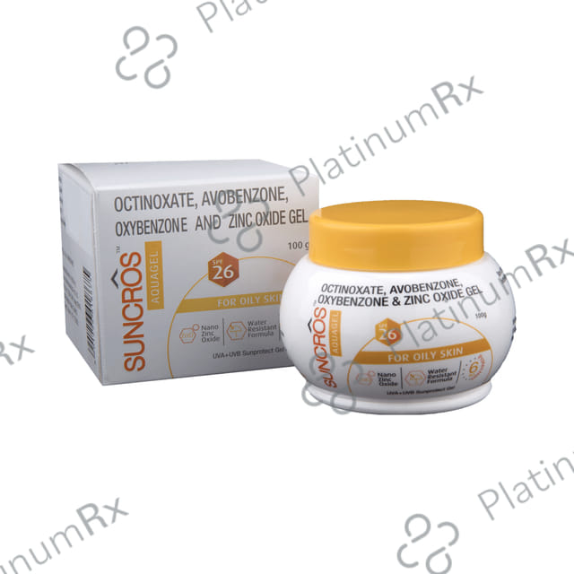 Suncros SPF 26 Gel 100gm