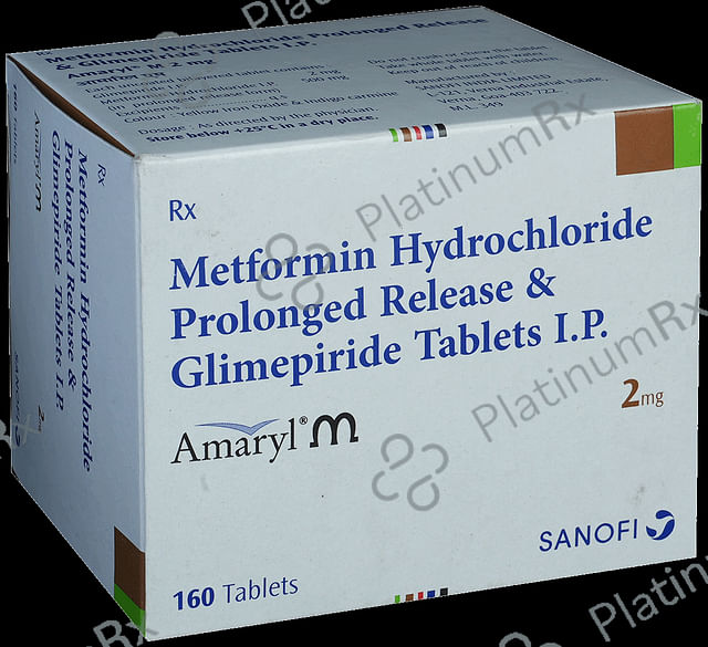 Amaryl M 2/500mg Tablet PR 20s
