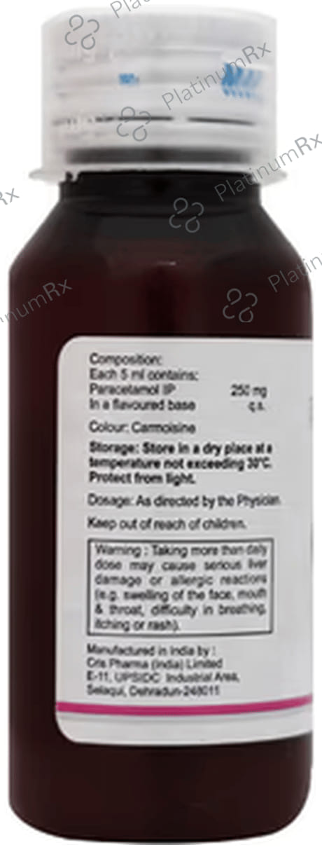 Paragreat 250mg Suspension 60ml
