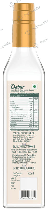 Dabur Virgin Coconut Oil