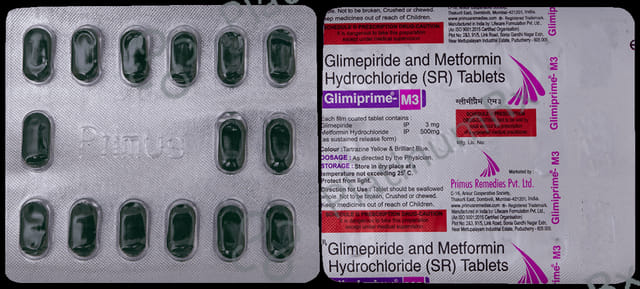 Glimiprime M 3/500mg Tablet 15s