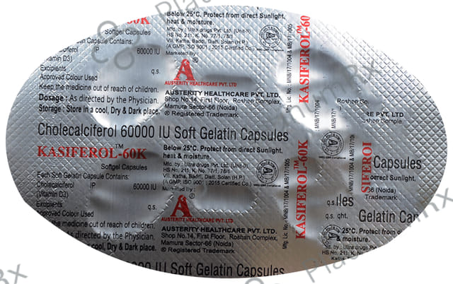 Kasiferol 60K Softgel Capsule