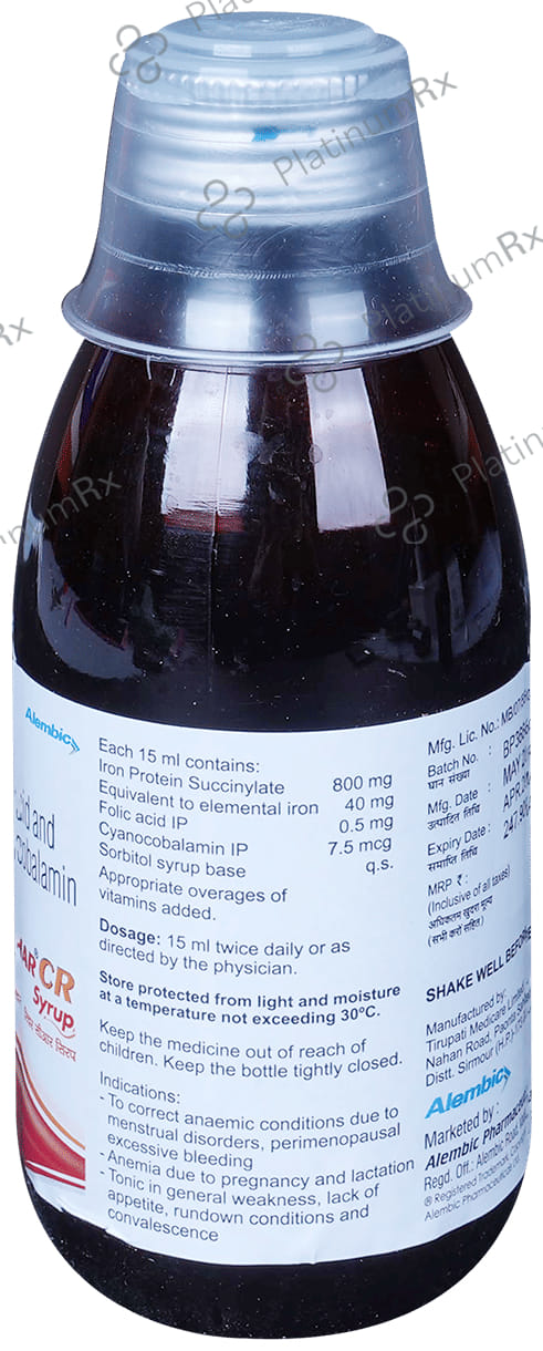 Richar CR 30mg/550mcg Syrup 150ml