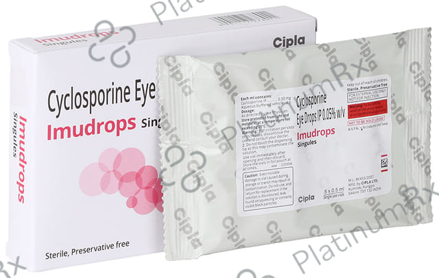 Imudrops 0.05% Singules Eye Drop 0.5ml