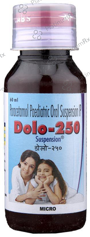 Dolo 250mg Oral Suspension 60ml